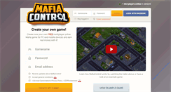 Desktop Screenshot of mafiacontrol.com
